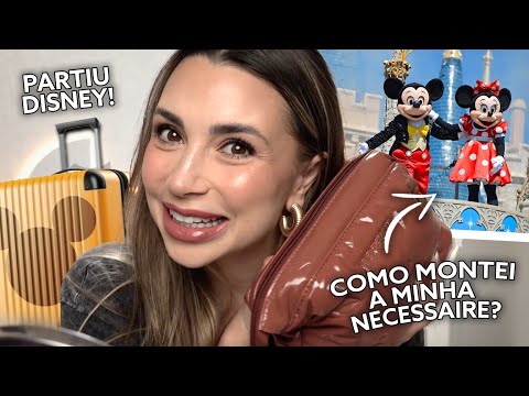 MONTANDO MINHA NECESSAIRE DE VIAGEM ENQUANTO USO OS PRODUTOS