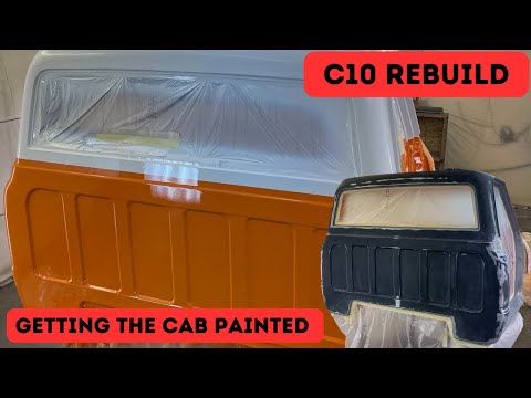 C10 Restoration painting the cab part 7