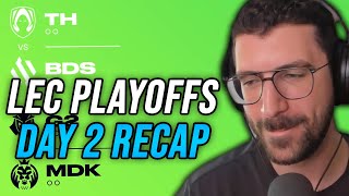 IS EUROPE AS TOP HEAVY AS PEOPLE SAY? - LEC Spring Playoffs Day 2 Recap | YamatoCannon