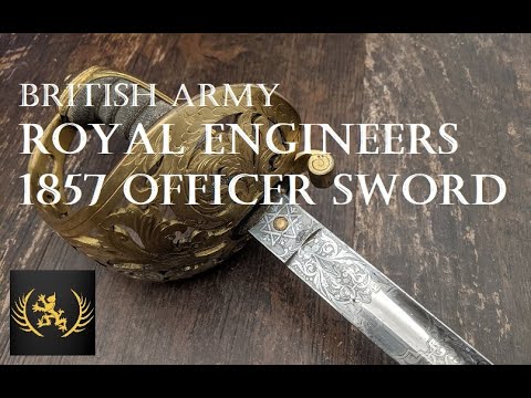 British Army Victorian Royal Engineers Officers' Swords