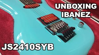 Video thumbnail for Unboxing Ibanez Joe Satriani Signature JS2410SYB by Levytukku