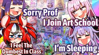 Calli, Ina, Bae And Biboo Tells Their Experience In School【Hololive EN】