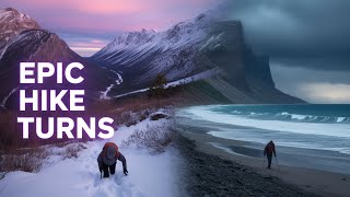 EPIC Fails & Wins! From Snow-Bound Peaks to Stormy Coastal Hikes in Norway! GoPro10