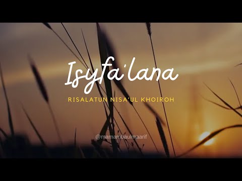 Isfa'lana - Risalatun Nisa'ul Khoiroh (cover) || Lirik Lagu