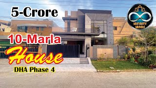 Latest Design Luxury 10-M House in DHA Phase 4 Lahore