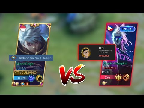 I MET FAMOUS YOUTUBER B2TE ( WHO WILL WIN?? ) Mobile Legends Bang Bang