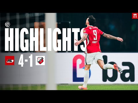 AZ - FC Utrecht // Highlights