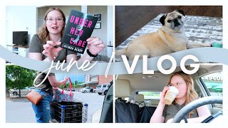 JUNE 1 VLOG | morning routine, meal planning, grocery shopping, graham's first bark box + book mail
