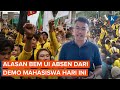The UI Student Executive Board BEM UI Is Absent From Today S Student Demonstration In Jakarta