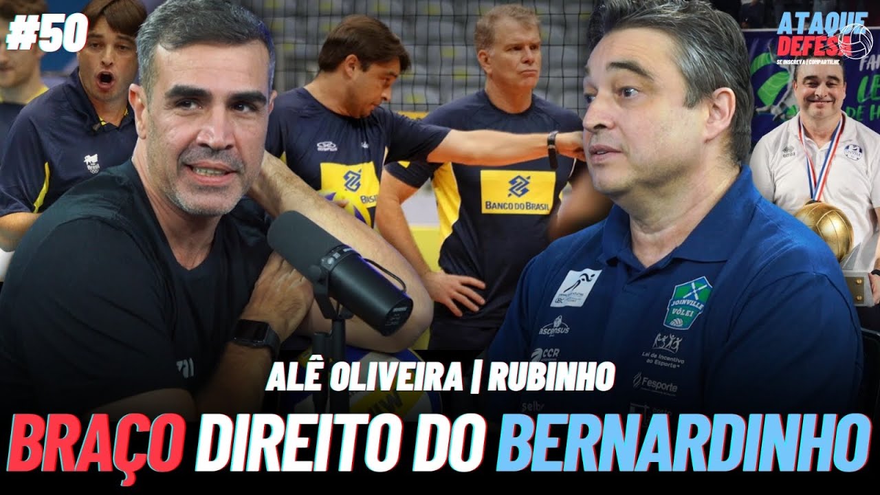 Alê Oliveira | RUBINHO - COMO BERNARDINHO E SUA COMISSÃO TÉCNICA CONSTRUÍRAM TIMES CAMPEÕES #50