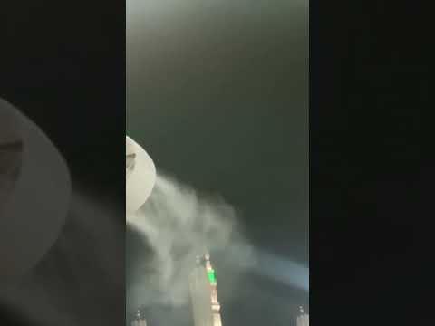 Masjide Nabwi ka spray fan #madinashareef #azaan