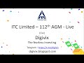 ITC Limited 112th AGM LIVE DIGIVIX