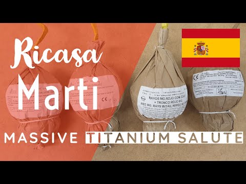 BEAUTIFUL Spanish Shells + MASSIVE Titanium Salute - Test Session #3