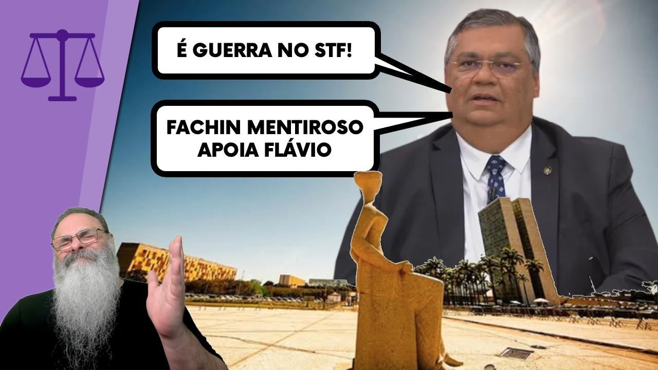 COM a SUTILEZA de uma BALEIA ENCALHADA, DINO manda INDIRETAS para FACHIN: DESESPERO da BANDA PODRE