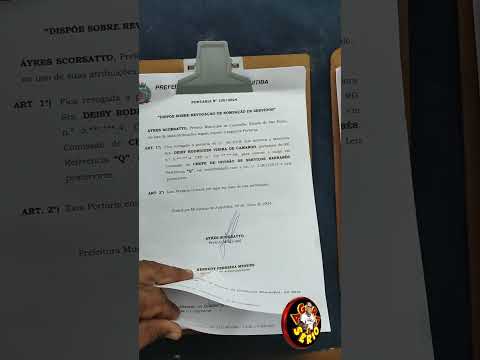 PORTARIAS DISPONÍVEIS PARA A POPULAÇÃO CONFERIR .