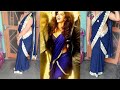 Deepika Padukone Ultra Low Waist Style Saree On Badtameez Dil Song