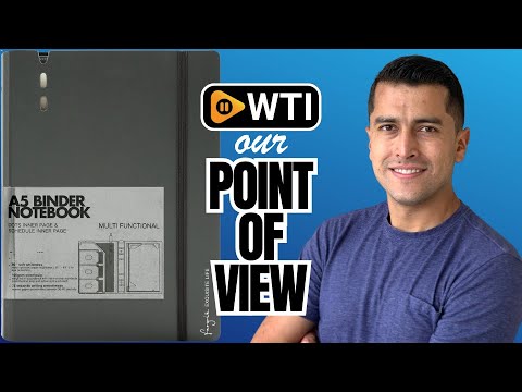 CAGIE A5 Binder 6 Ring Binder Notebook with Dividers Refillable Planner Binder with Pockets - WTI product video review