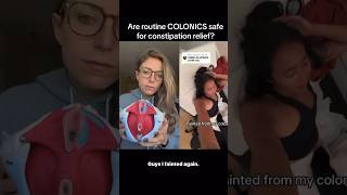 Risks of Colonics For Constipation! #poop #constipation #ibs #bloated #health #education #foryou