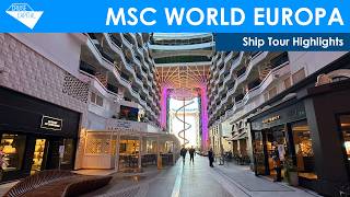 MSC World Europa Cruise Ship Tour (MSC Cruises)