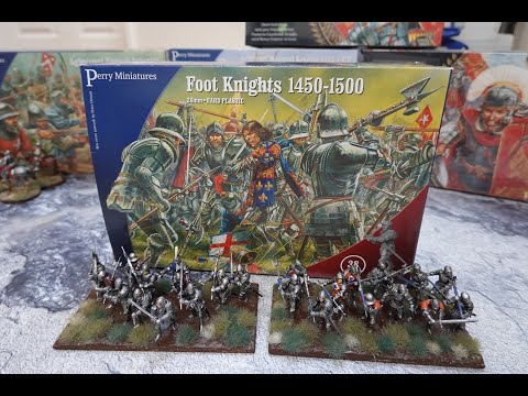 Unboxing WOTR foot knights