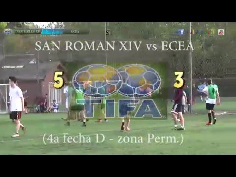 5 SAN ROMAN XIV vs ECEA 3 - 4ª fecha D -  zona Perm - 15-05-2016