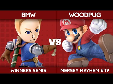 Mersey Mayhem 19 - BMW (Mii Swordfighter) v Woodpug (Mario) : Winners Semis