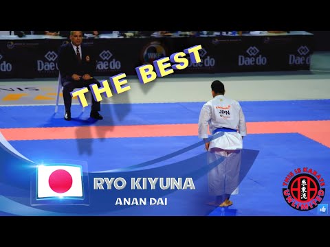 4K. GOLD MEDAL RYO KIYUNA. WORLD KARATE CHAMPIONSHIPS 2018 MADRID. 4K UltraHD.  #karate #ryokiyuna
