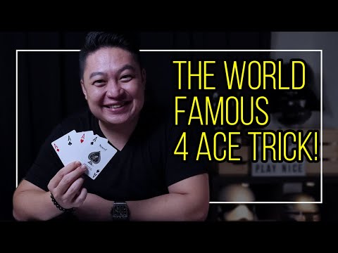 THE WORLD FAMOUS 4 ACE TRICK
