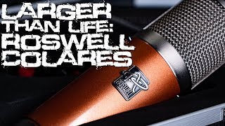 Video thumbnail for Larger than life Microphone:  Roswell Colares by SpectreSoundStudios