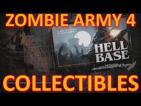 Zombie Army 4: Dead War - Hell Base Collectibles Locations