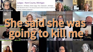 Druggie Mom threatens CPS worker #familycourtplaylist