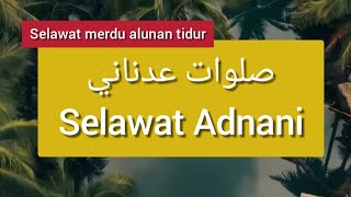 Download lagu Selawat Adnani merdu alunan tidur (30 minit) mp3