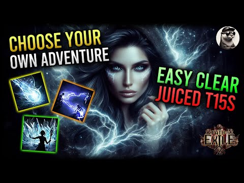 Frozen Lightning Sorc Annihilates Juiced T15s - 0.4 Path of Exile 2