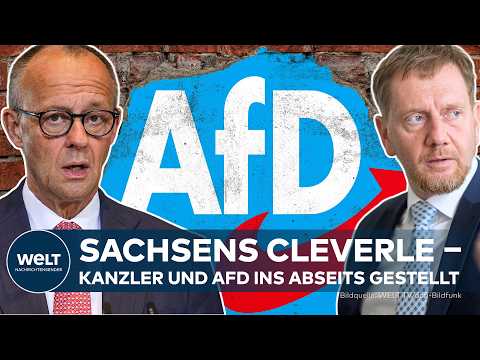 Video Thumbnail: BRANDMAUER-BEBEN! Kretschmer widerspricht Kanzler Merz – neue AfD-Debatte entfacht