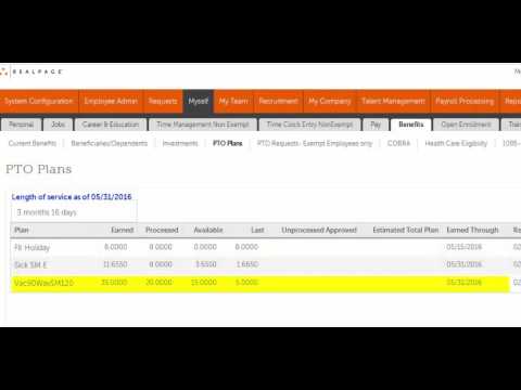 Checking Time Off Balances In Ultipro
