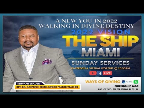 The Ship Miami - Min. James Kinchen III | Overcoming An Anxious Mind!