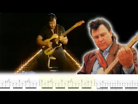 Danny Gatton Licks & Tricks Intro Guitar Solo Transcription - Guitar Tab