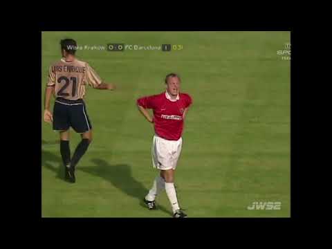 2001.08.08 Wisła Kraków 3 - Barcelona 4 (Full Match - 2001-02 Champions League Qualifier)