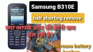 Samsung b310e half shorting solution  Samsung b310