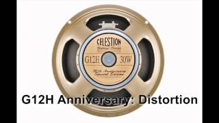 Video thumbnail for Soundclip: G12H Anniversary Distortion by CelestionUK