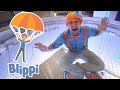 Blippi Faces His Fear Blippi Goes Indoor Skydiving Blippi Full Episodes Emotions And Feelings
