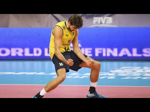 TOP 15 Bests Volleyball Spikes by Lucas Saatkamp | World League 2017
