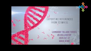 [2025-02-12] Exporting references with SciWheel
