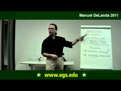 Manuel De Landa. Metaphysics As Ontology: Aristotle and Deleuze's Realism. 2011