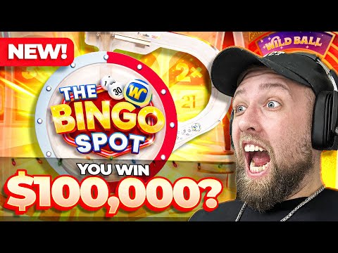 MY BIGGEST WIN ON THE NEW BINGO SPOT GAME SHOW!