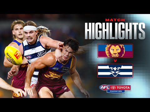 Brisbane Lions v Geelong Cats Highlights | Round 3, 2025 | AFL