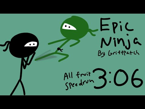 Epic Ninja all fruit speedrun in 3:06.35