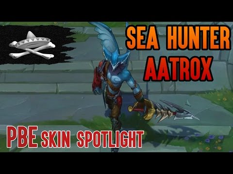 SEA HUNTER AATROX - NEW SKIN | LUSOR SKIN SPOTLIGHT (PBE)