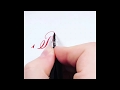 Capital P Practice Fountain Pen Cursive Handwriting Alphabet