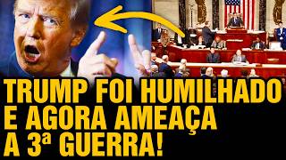 CÂMARA DOS EUA HUMILHA TRUMP: 215 Votam CONTRA Guerra no Irã. A imprensa mundial reage 😱 🇺🇸